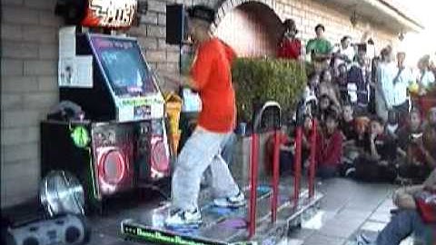 DDR free style - Synchronized Love