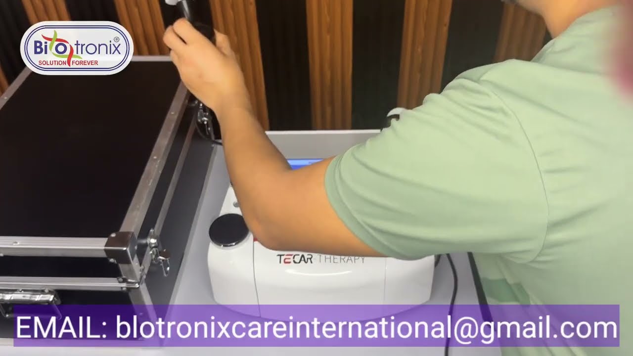 PlasticsABS Smart Tecar Wave Rectangular RF Therapy Device for Physical Therapy