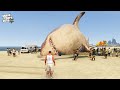 I found the biggest megalodon monster in gta 5 