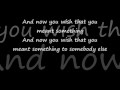 Escape the fate - Something [lyrics]