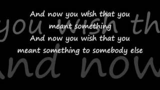 Video thumbnail of "Escape the fate - Something [lyrics]"
