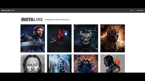 SIMPLE PHOTO GALLERY IN PHP WITH SOURCE CODE