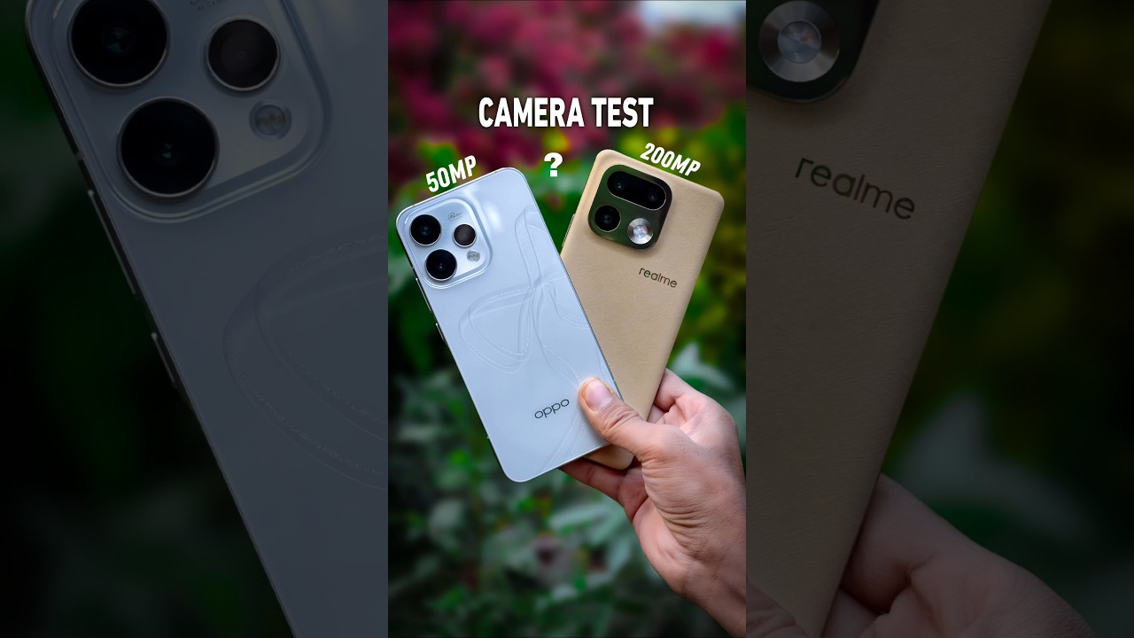 Oppo Reno 15 vs Realme 16 Pro plus Camera Test| Portrait Mode.