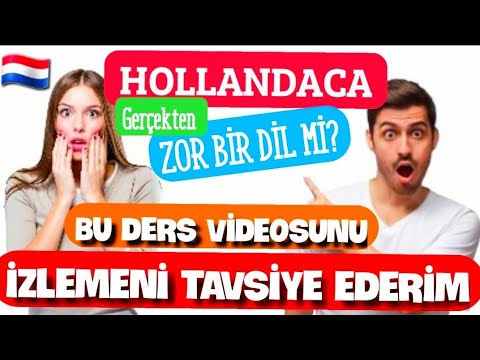 5 GÜNDE B1 HOLLANDACA DERS 1,Hollandaca Basit Gramer Öğrenmek (Hollandaca Öğreniyorum)