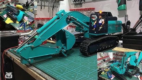 TEST EXCAVATOR RC SCALE 1/14 I RC SCLAE SAIGON MR SON
