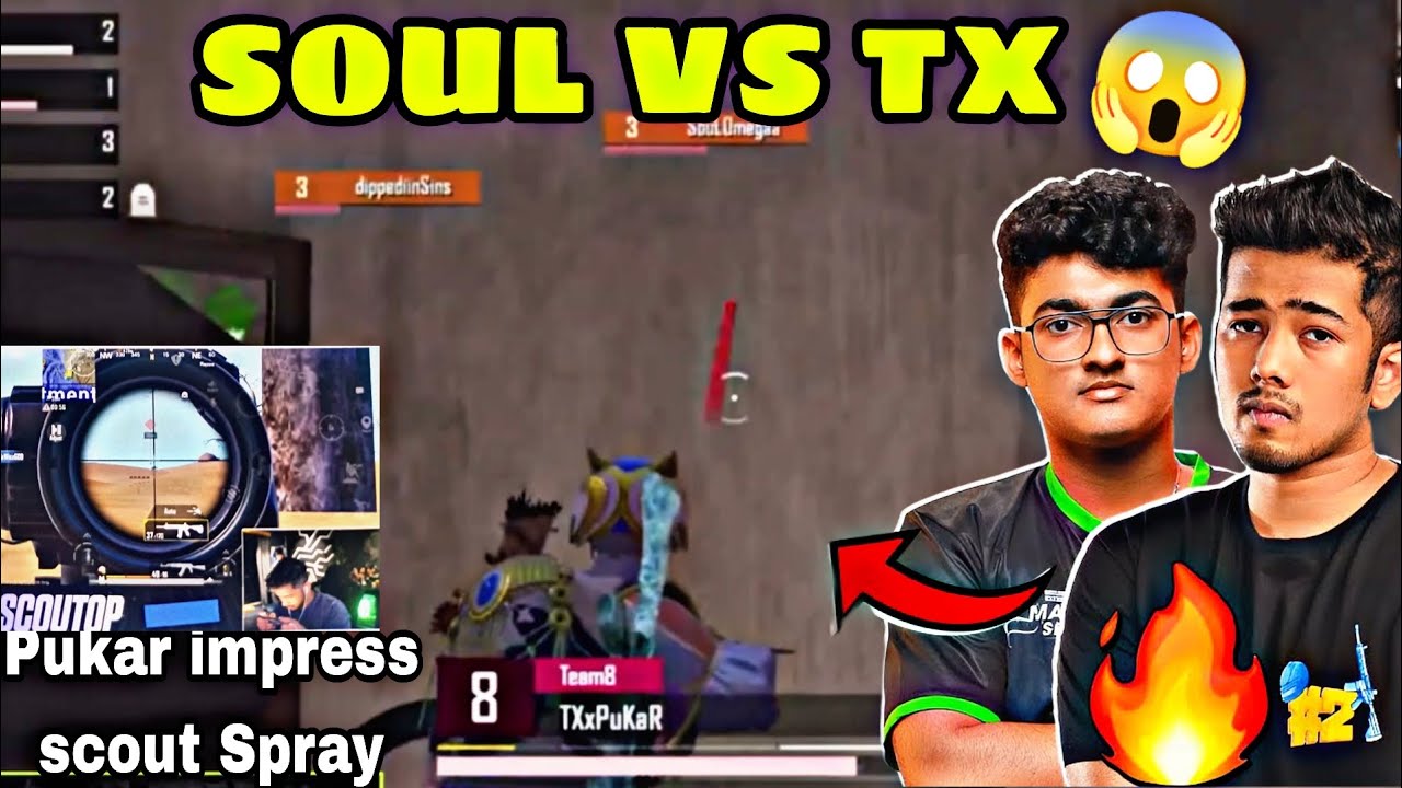 Scout Vintage Spray ⚡️ Tx Vs SouL 🚀 Tx Boys on🔥 - YouTube