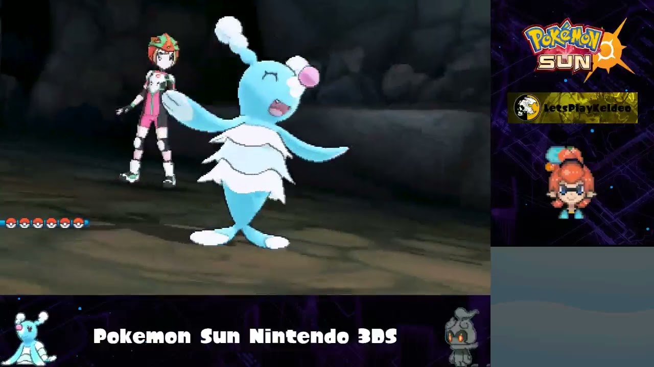 Pokémon Sun Blind Playthrough Part 7 2017