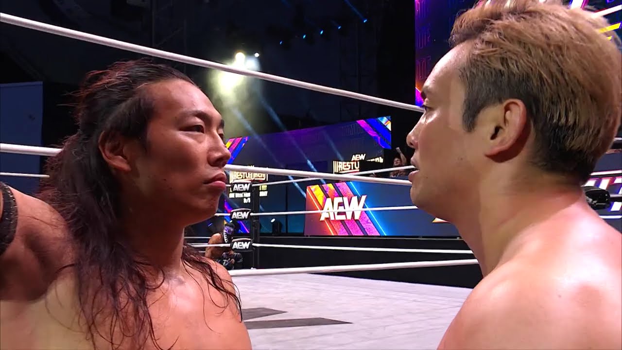 オカダ・カズチカ＆KONOSUKE TAKESHITA　vs　バンディード＆ブロディ・キング AEW Dynamite2025年10月7日