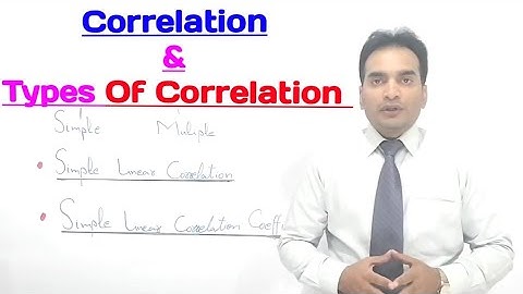 Correlation | Simple linear Correlation Coefficient In Statistics By Muhammad Usman In Urdu Hindi