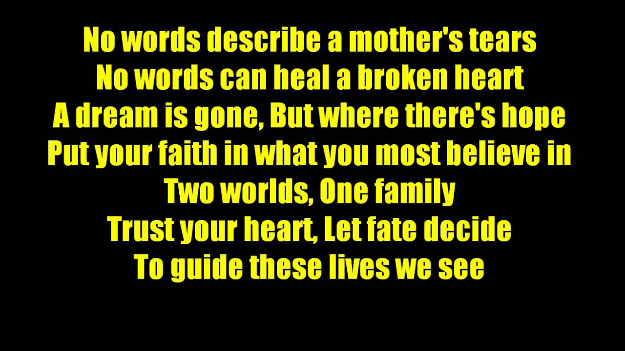 Two Worlds Corbin Bleu Lyrics