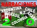 2 - 0 PERÚ vs NZ | NARRACIONES CHILE, ARGENTINA, COLOMBIA, INGLES, BRASIL, ARABE