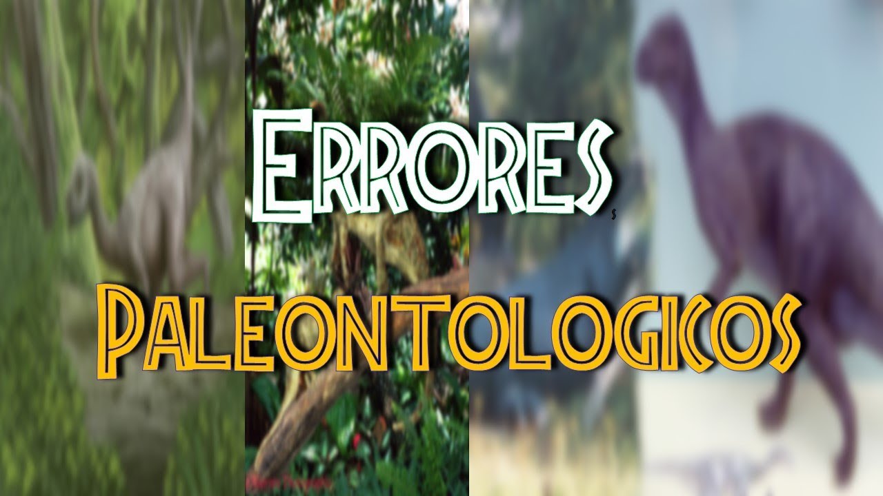 Errores paleontologicos