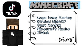 Backsound Yang Sering Dipakai NightD - Minecraft Hacks Tiktok