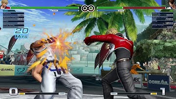 kof 14 rock howard otg combo 1