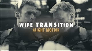 Wipe Transition like Fury | Alight Motion Tutorial