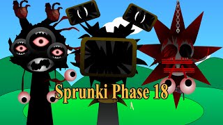 Incredibox Sprunki Phase 18 - Orange Vs Red Vs Fun Bot All Character New Version Sprunki Pyramax