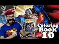 Professional Artist Colours a CHILDRENS Coloring Book..? | SuperMan | 10