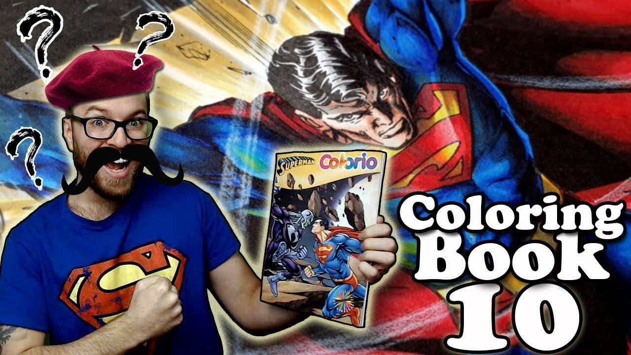Color by Number 13+ Coloring Superman Youtube & Printables - Education.com