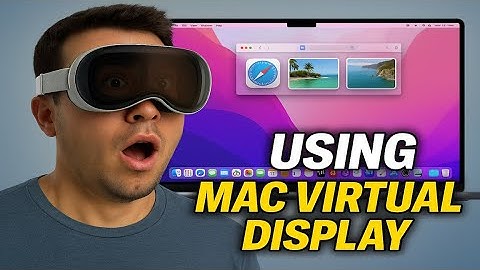 Mac Virtual Display In Apple Vision Pro changed my life! 😎