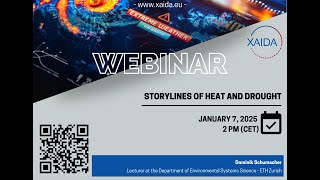 XAIDA Webinar #13 - Storylines fof heat and drought