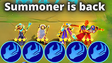 NEW SUMMONER SYNERGY EXPLAINED & REVAMPED S.A.B.E.R. MAGIC CHESS ADVANCE SERVER UPDATE BEST SYNERGY