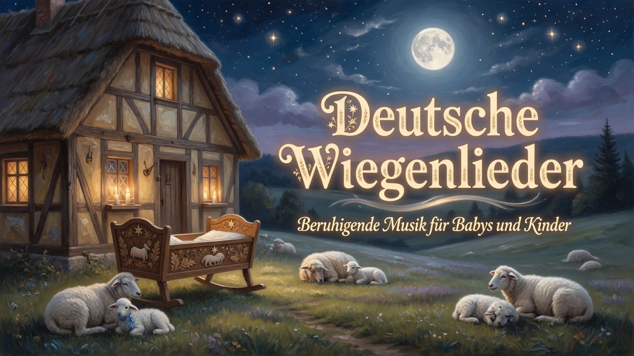 Schlaf, Kindlein, schlaf 💤 Deutsches Schlaflied Lullaby Beruhigende ...