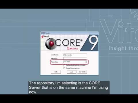 Getting Started with CORE - Working in a Server