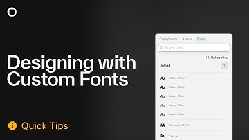 Designing with Custom Fonts