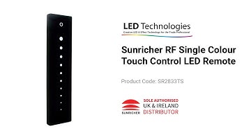 Sunricher RF Single Colour Touch Control LED Remote