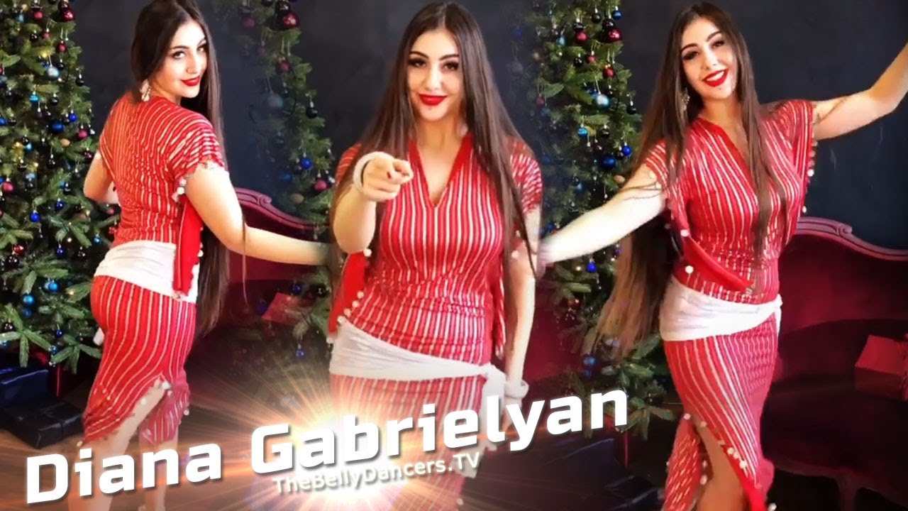 Diana Gabrielyan   Christmas Belly Dance