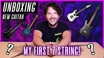 UNBOXING My FIRST 7 String Guitar!
