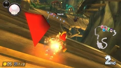 You can dodge red shells with a MUSHROOM?! 😨