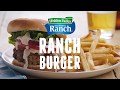 Ranch burger