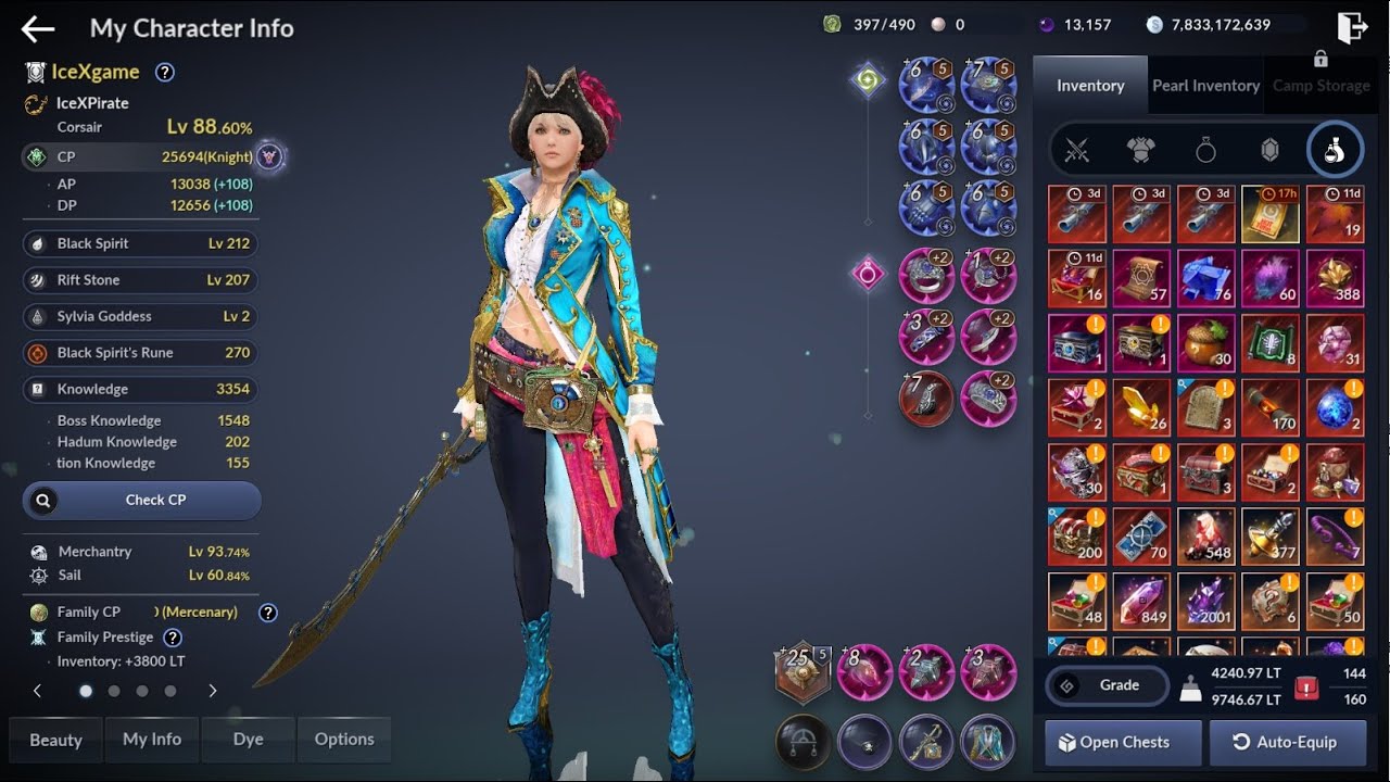 Black Desert Mobile POG & CP Increase EP 342