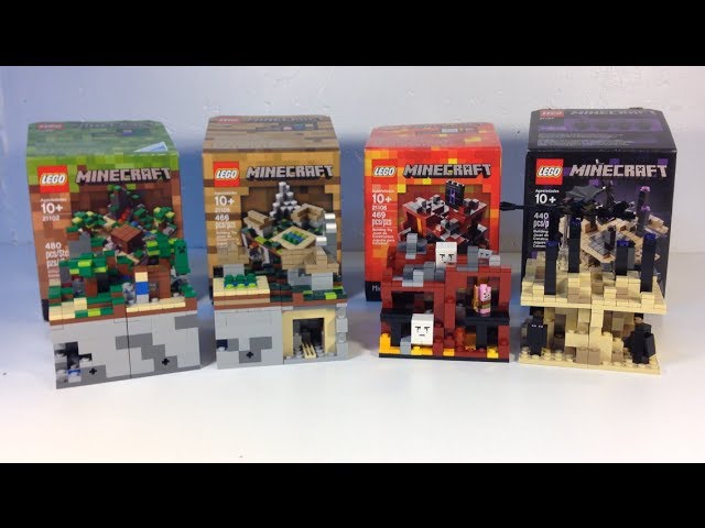 LEGO Minecraft Micro World - The End Building Toy Buy at