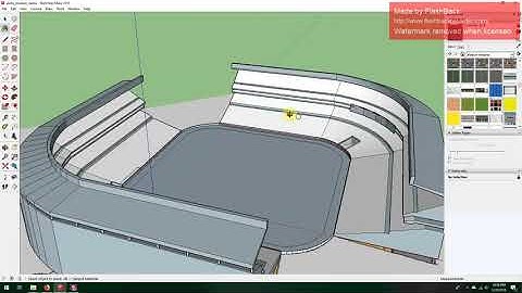 (Part 3) 3D Ballpark Model Creation using sketchup