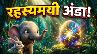 The Elephant and the Mysterious Magical Egg! 🐘🥚 | hindi moral Stories | hindi cartoon |@iandyoutoon 