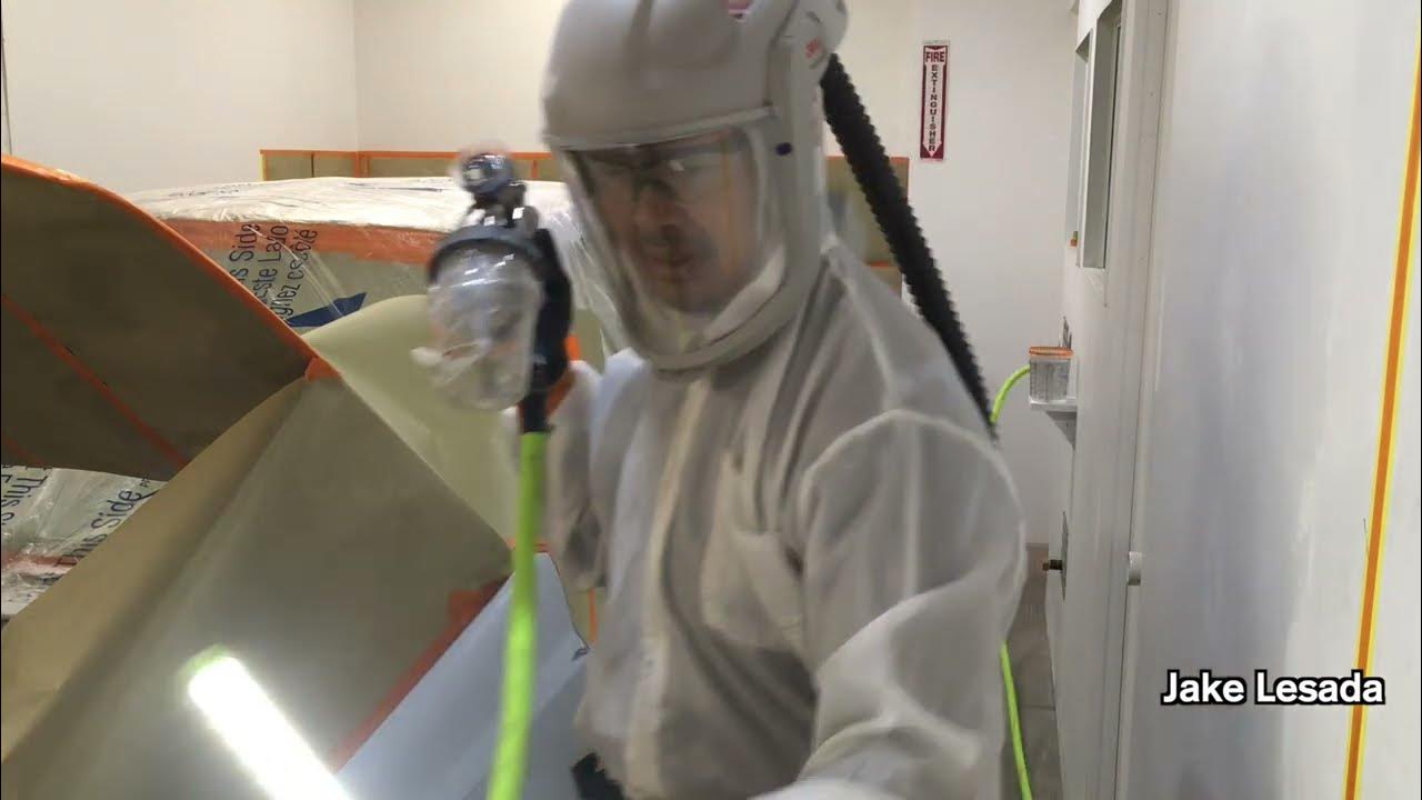 Avanti 5 Stage HVLP Turbine Sprayer priming car panels. YouTube