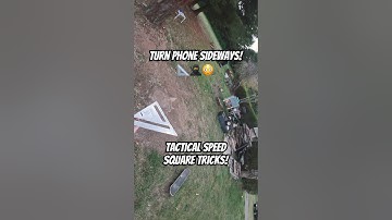Tactical Speed Square Tricks! #shorts #fyp #skills #tricks #ninja