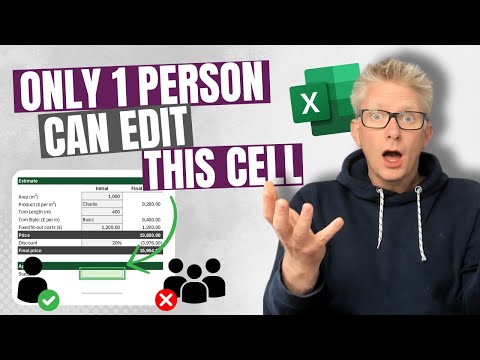 Allow ONLY 1 person to edit a cell - The awesome Excel feature you didn't know existed!