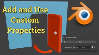 How to Add and Use Custom Properties in Blender  | Blender Tutorial