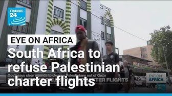 Thumbnail for South Africa foreign minister says charter flights part of a plan to clear Palestinians out of Gaza