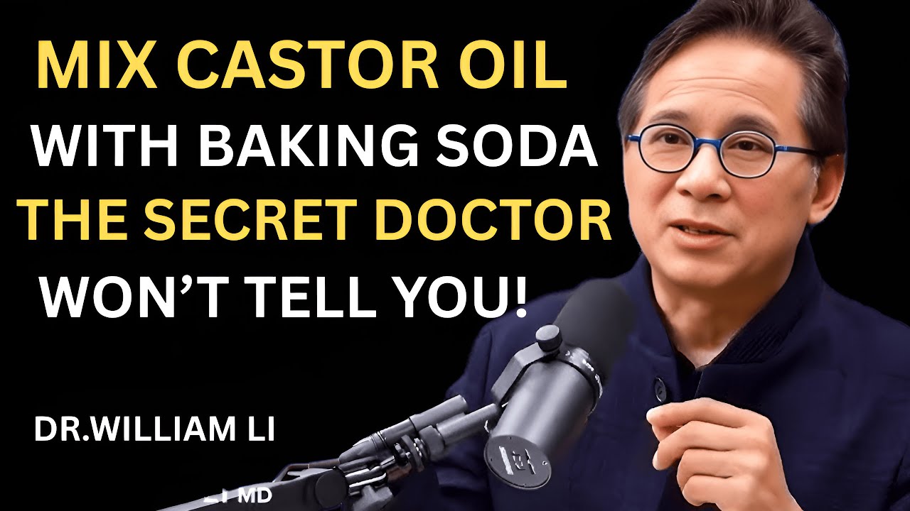 Mix CASTOR OIL With Baking Soda: This CHANGES Everything! | Dr. William Li