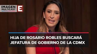 Mariana Moguel oficializa aspiracion a jefatura de Gobierno de CDMX