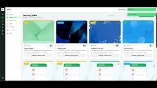 How to setup and manage a Learning Path in Acadle - Acadle 3.0 Tutorial