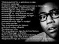 Childish Gambino - Centipede Lyrics on Screen