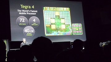 Press conference: Nvidia Tegra4 launched