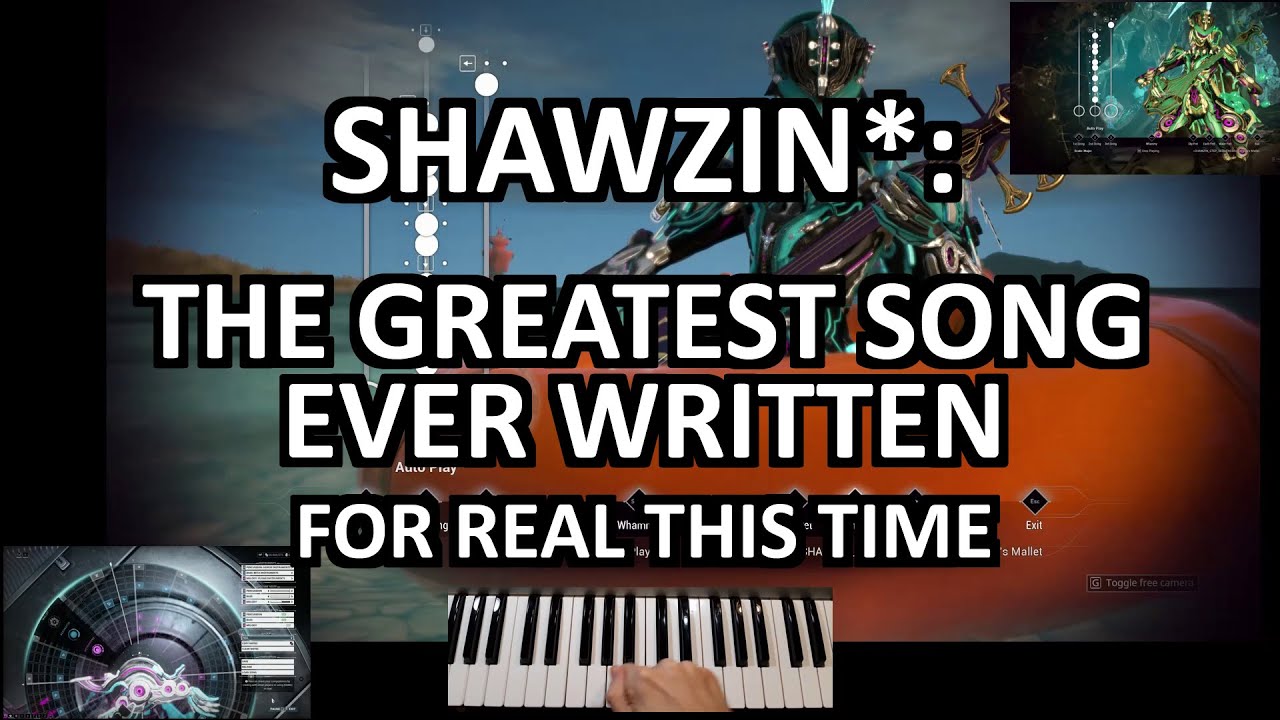 Warframe Shawzin* The greatest song ever written, for real this time YouTube