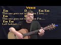 The One I Love (REM) Strum Guitar Cover Lesson with Chords/Lyrics