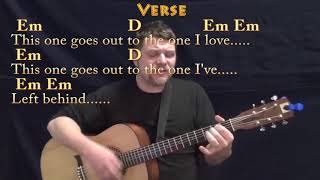 The One I Love (REM) Strum Guitar Cover Lesson with Chords/Lyrics chords